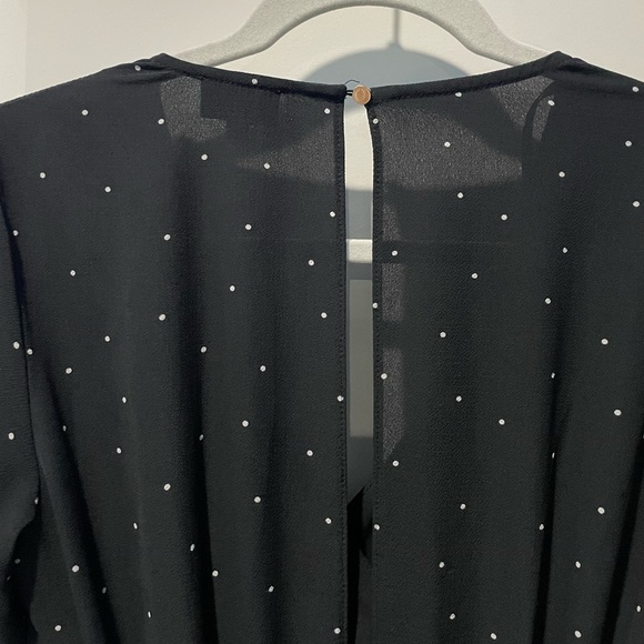 NWOT River Island Black Dressy Size 12 Romper - Picture 3 of 11